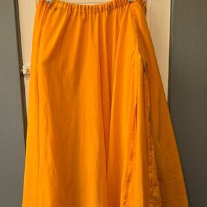Apricot full skirt